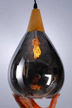 Lampa Wisząca Modern z Żebrowanym Szklanym Kloszem - 12