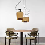 Lampa Wisząca Nowoczesna ze Szklanym Kloszem i Wbudowanym LED - 4