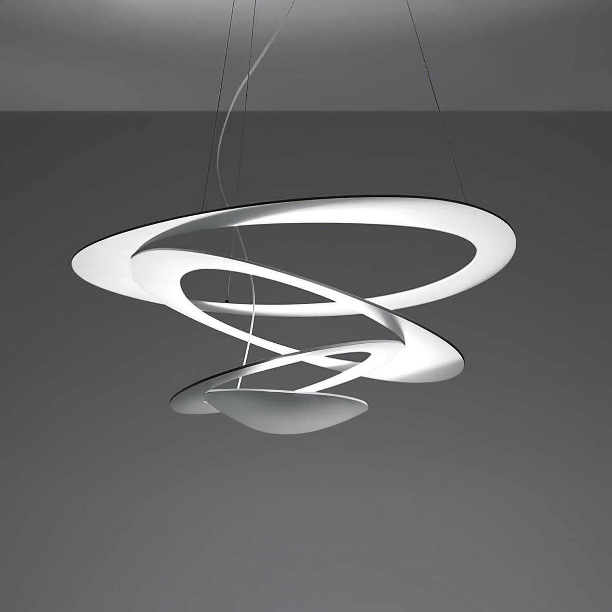 Lampa Wisząca Spiralna Nowoczesna z Regulowaną Wysokością - 15