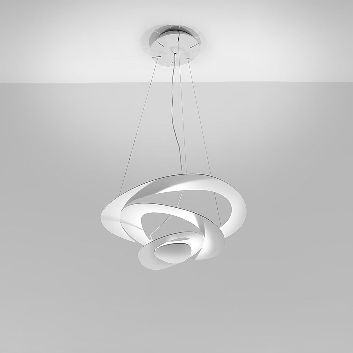 Lampa Wisząca Spiralna Nowoczesna z Regulowaną Wysokością - 16