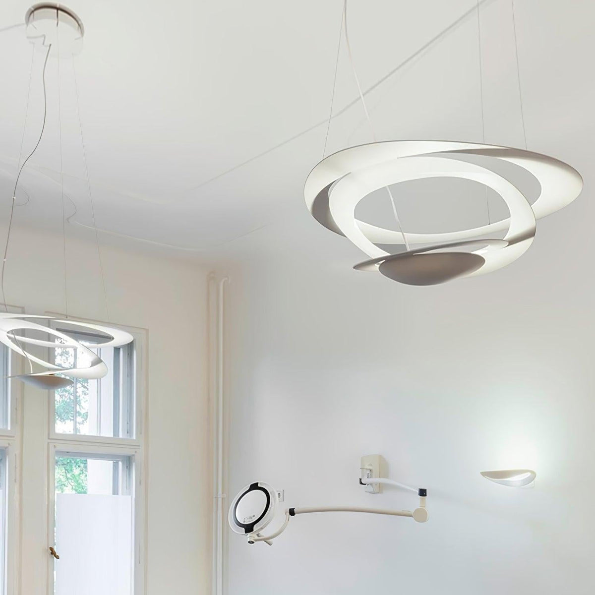 Lampa Wisząca Spiralna Nowoczesna z Regulowaną Wysokością - 17