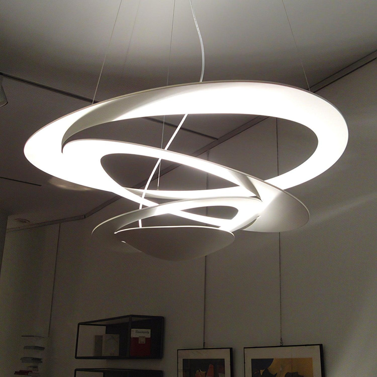 Lampa Wisząca Spiralna Nowoczesna z Regulowaną Wysokością - 27