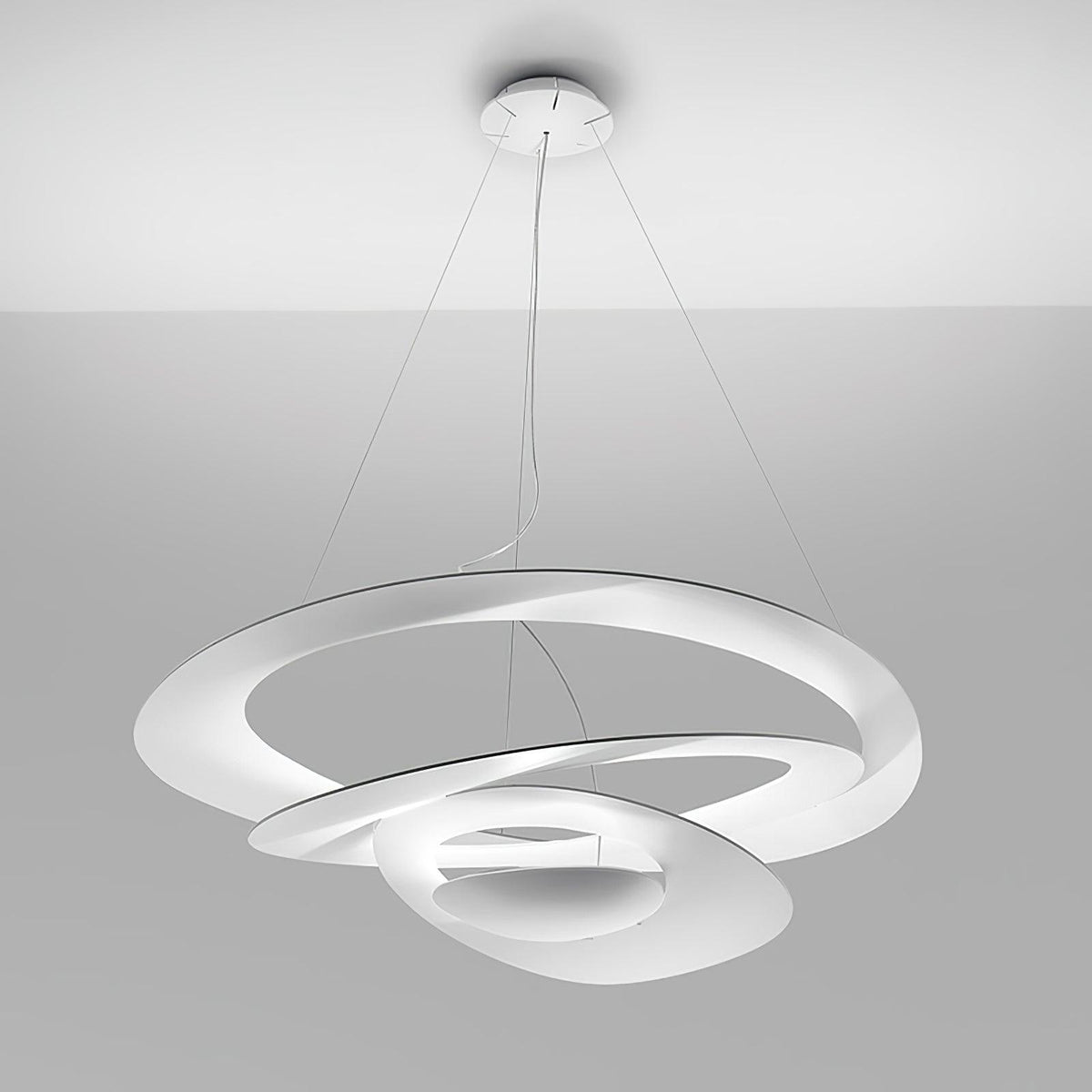 Lampa Wisząca Spiralna Nowoczesna z Regulowaną Wysokością - 4