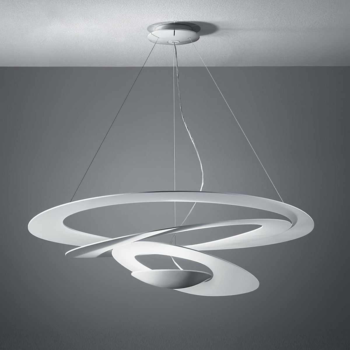 Lampa Wisząca Spiralna Nowoczesna z Regulowaną Wysokością - 8