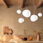 Lampa Wisząca Skandynawska z Kulistym Matowym Kloszem - 16