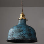 Lampa Wisząca Industrialna Vintage z Metalowym Kloszem - 11
