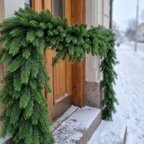 Girlanda Świąteczna Sosnowa Sztuczna z 80 Gałązkami - 3