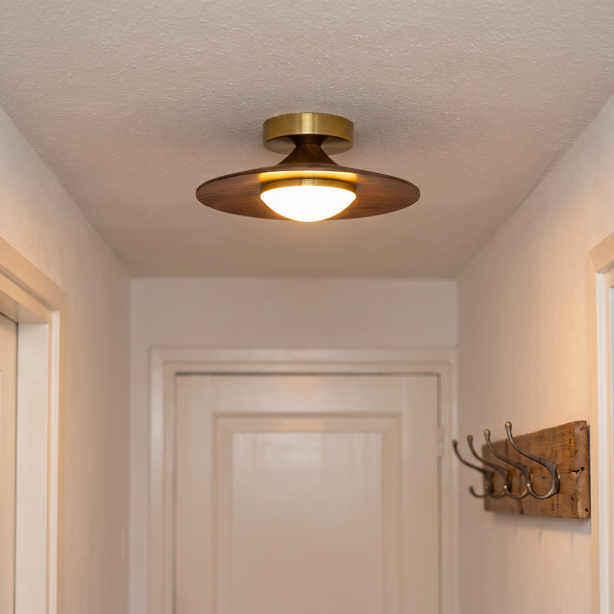 Lampa Sufitowa Niskoprofilowa z Zintegrowanym LED - 2