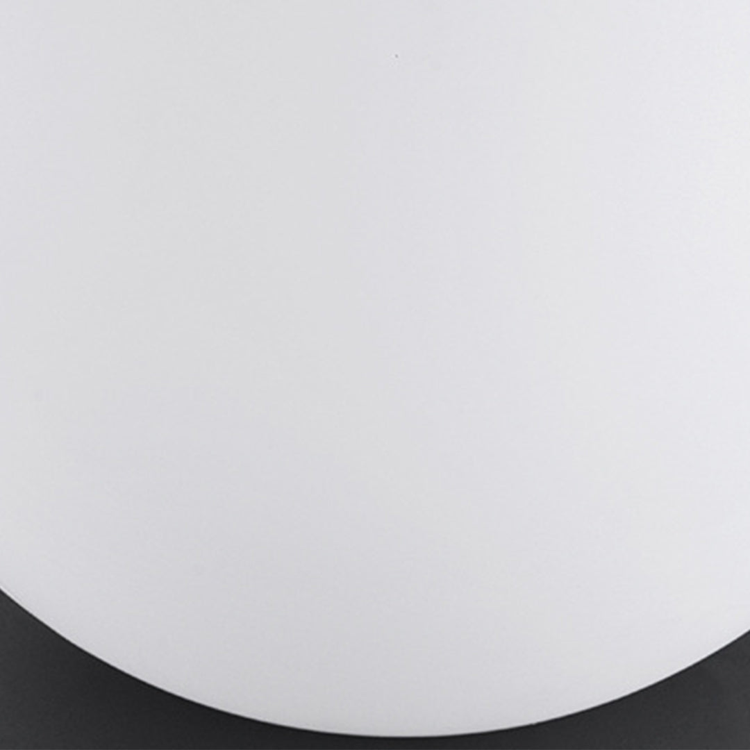 Lampa Ogrodowa Słupkowa Zewnętrzna ze Szklanym Kloszem LED 3000K - 11