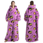 Koc Oversize z Kapturem z Polaru i Sherpy - 8