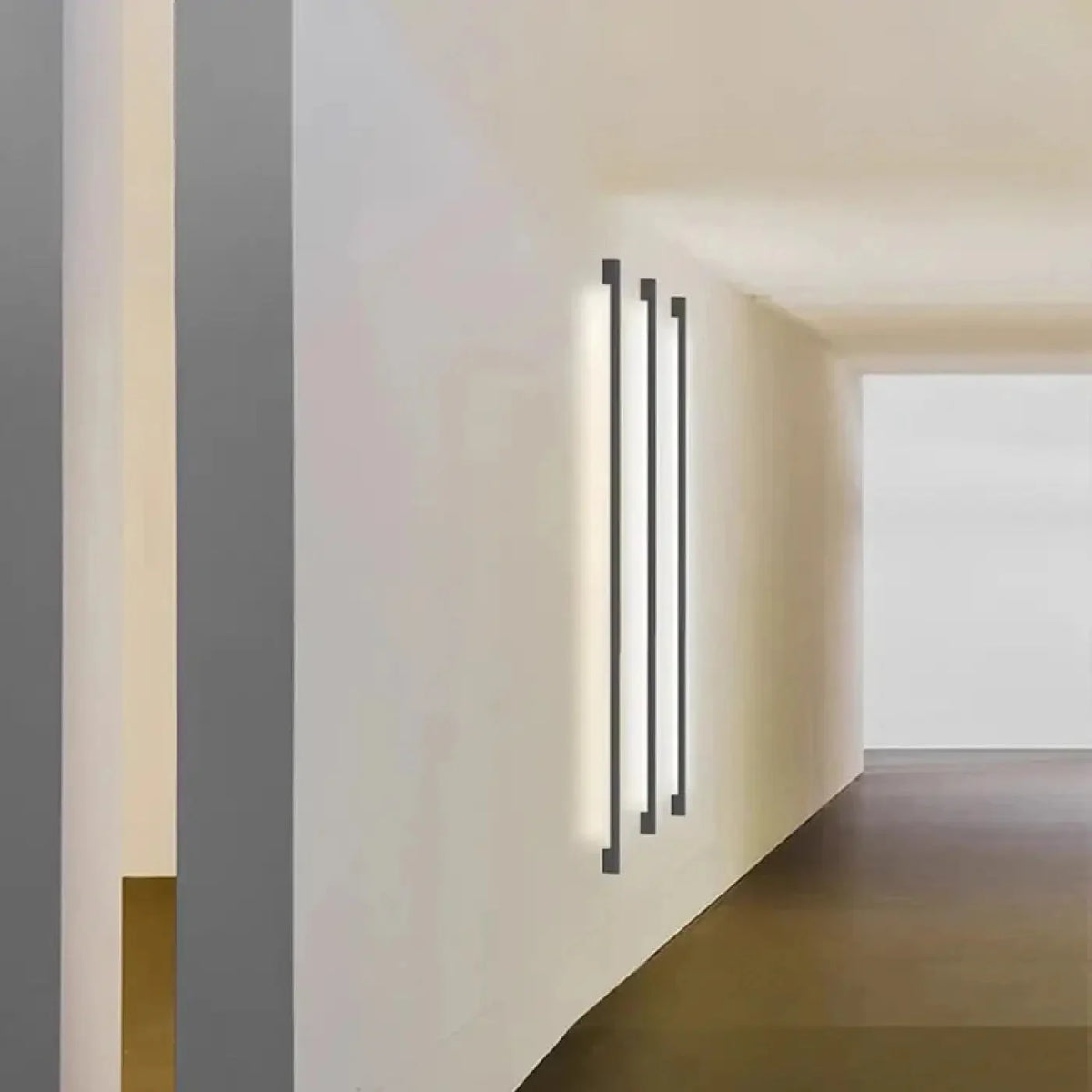 Kinkiet Minimalistyczny Liniowy z Wbudowanym Źródłem Światła - 5