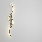 Kinkiet Nowoczesny Minimalistyczny z Podwójną Falą LED - 2