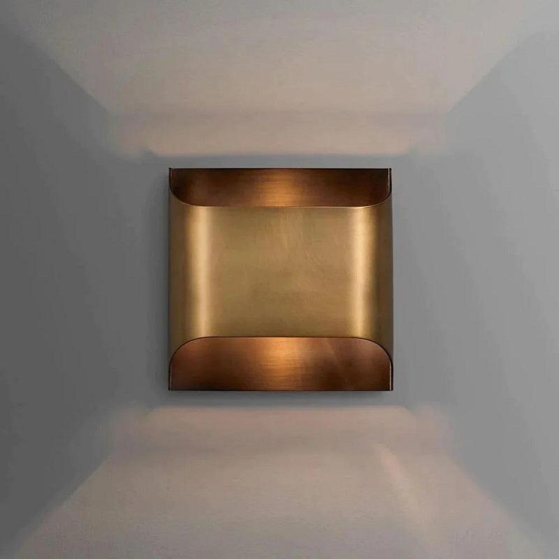 Kinkiet Ścienny Art Deco z Górnym i Dolnym Światłem