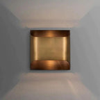 Kinkiet Ścienny Art Deco z Górnym i Dolnym Światłem - 4