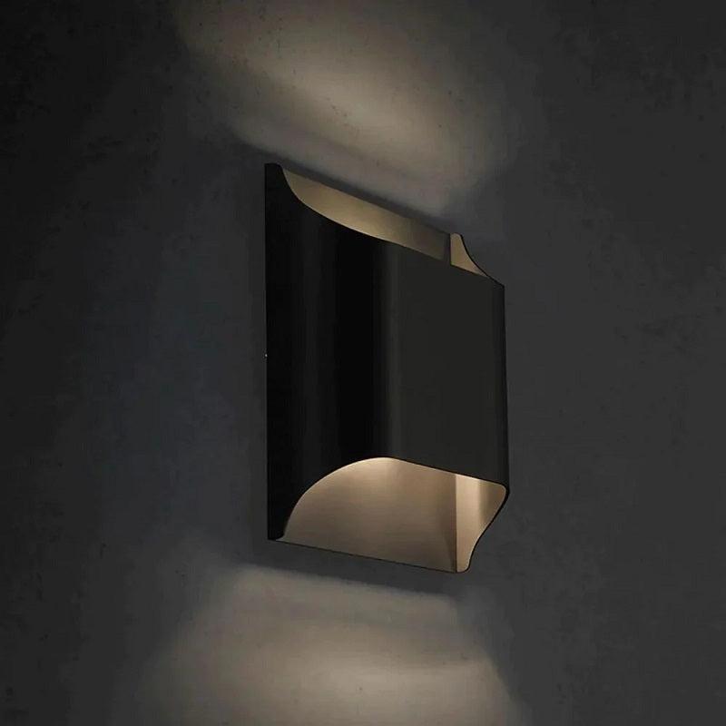 Kinkiet Ścienny Art Deco z Górnym i Dolnym Światłem - 6