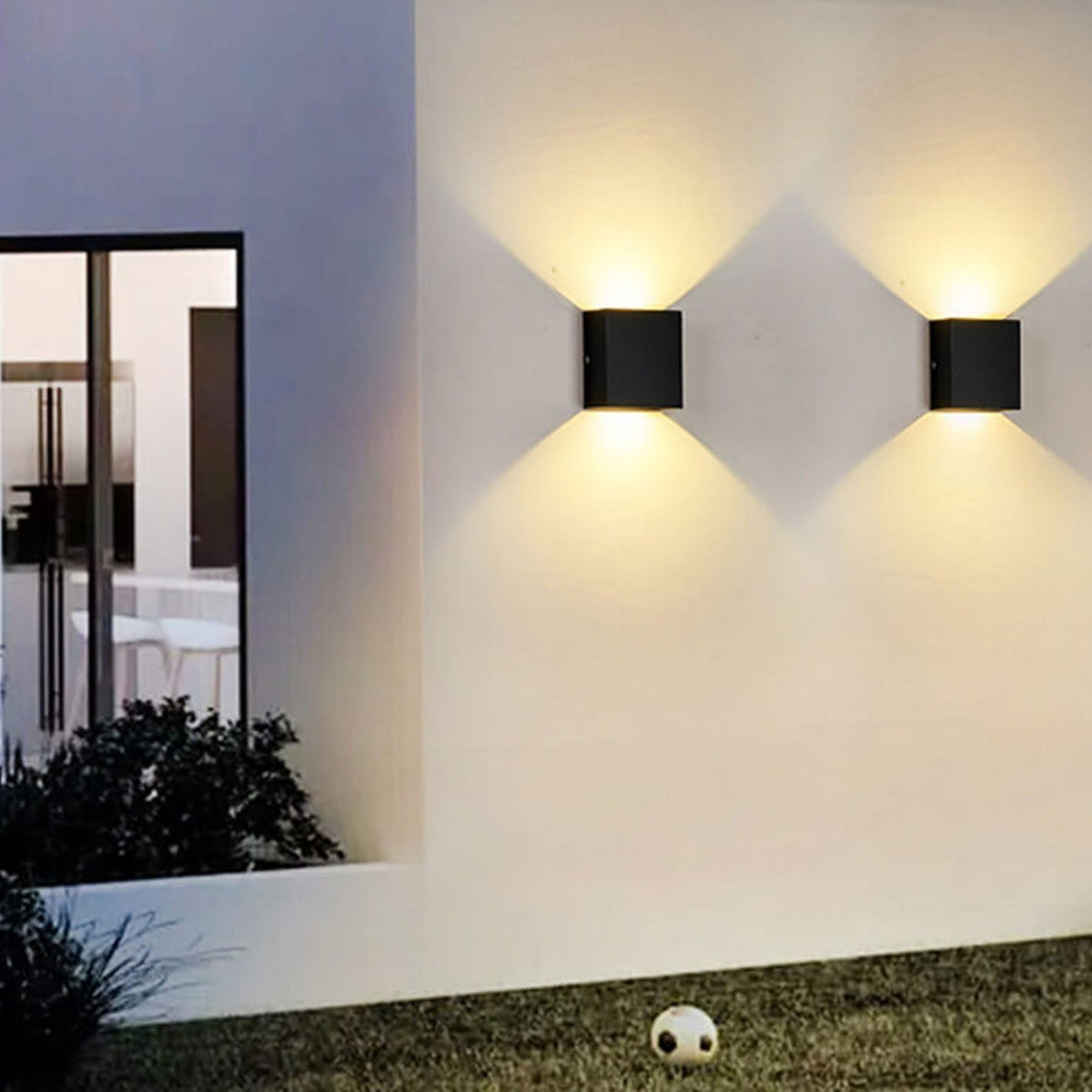 Elegancki Kinkiet Ścienny LED w Kształcie Kostki - 3