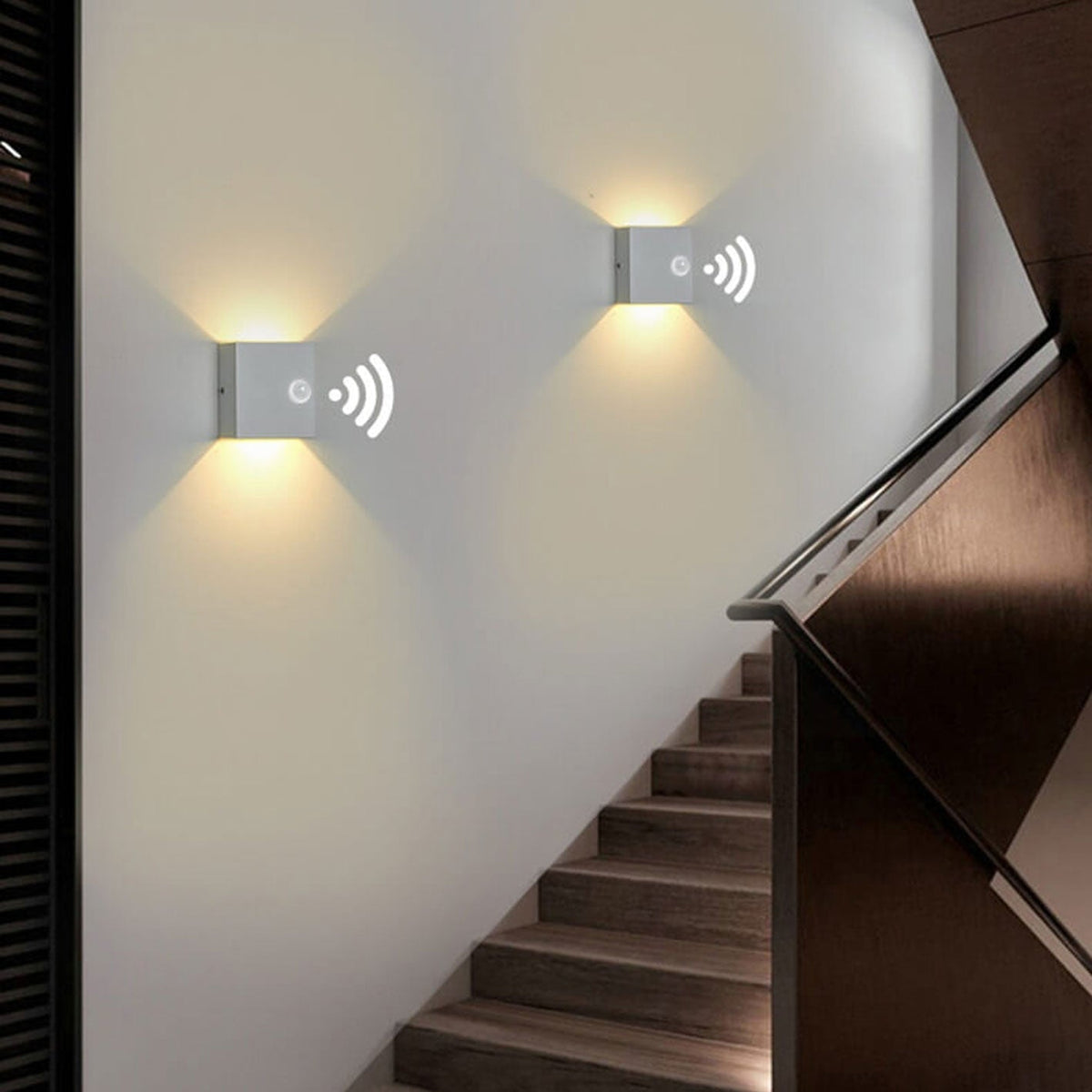 Elegancki Kinkiet Ścienny LED w Kształcie Kostki - 4