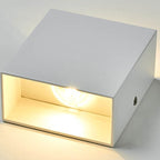 Elegancki Kinkiet Ścienny LED w Kształcie Kostki - 9