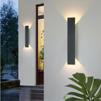 Kinkiet Zewnętrzny Minimalistyczny z Dwukierunkowym Światłem i Zintegrowanym LED - 7