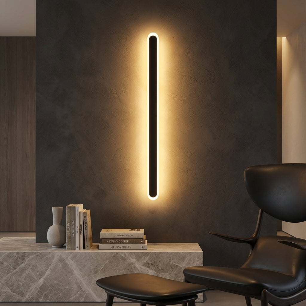 Kinkiet Zewnętrzny Minimalistyczny z Regulacją Jasności i Zintegrowanym LED