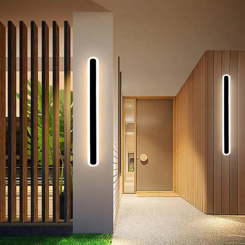Kinkiet Zewnętrzny Minimalistyczny z Regulacją Jasności i Zintegrowanym LED - 6