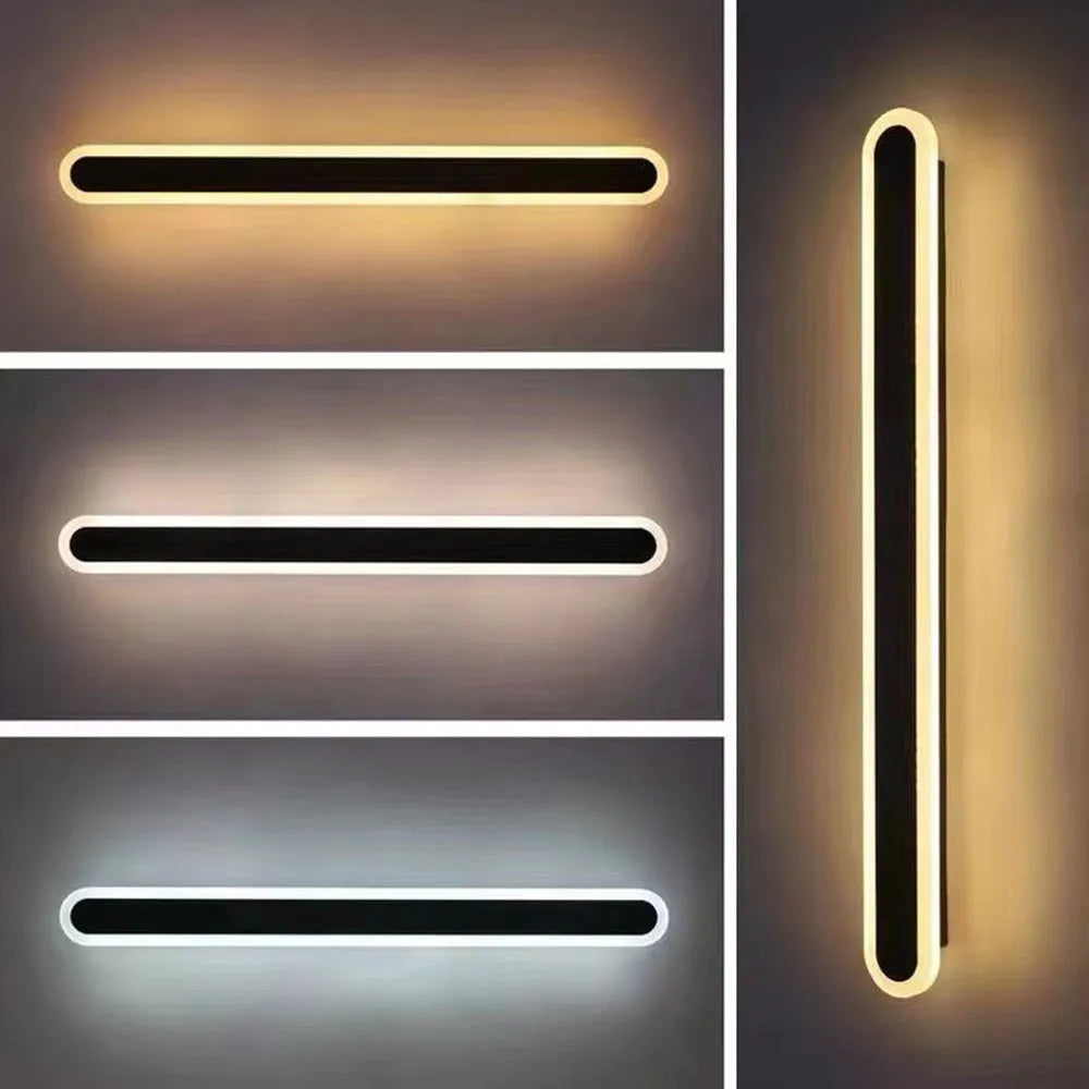 Kinkiet Zewnętrzny Minimalistyczny z Regulacją Jasności i Zintegrowanym LED - 8