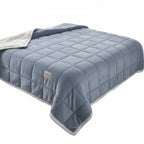 Koc Dwustronny Sherpa Fleece z Pikowaną Powierzchnią - 2