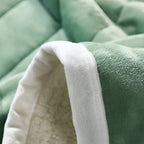 Koc Dwustronny Sherpa Fleece z Pikowaną Powierzchnią - 7
