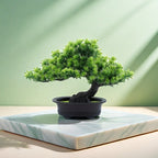 Sztuczne Drzewko Bonsai Dekoracyjne z Doniczką - 5