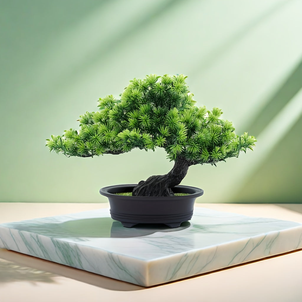 Sztuczne Drzewko Bonsai Dekoracyjne z Doniczką - 5