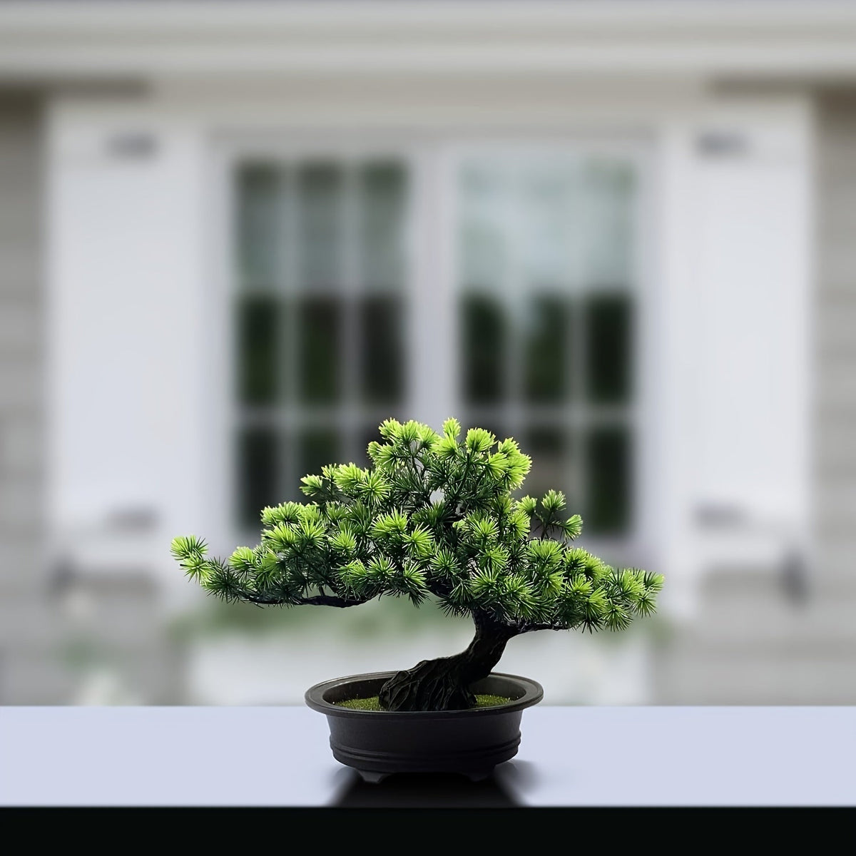 Sztuczne Drzewko Bonsai Dekoracyjne z Doniczką - 6