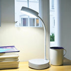 Lampa Biurkowa Minimalistyczna z Elastyczną Szyją i Regulacją Jasności - 4