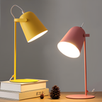 Lampa Biurkowa Skandynawska z Obrotowym Kloszem i Włącznikiem - 3