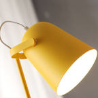 Lampa Biurkowa Skandynawska z Obrotowym Kloszem i Włącznikiem - 8