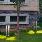 Lampa Ogrodowa Zewnętrzna Modernistyczna ze Zintegrowanym Źródłem Światła na Ścieżkę i Podjazd - 3