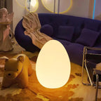 Lampa Podłogowa Minimalistyczna w Kształcie Jajka - 6