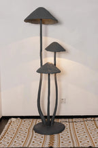 Lampa Podłogowa w Kształcie Grzybów z Trzema Kloszami i Zintegrowanym Oświetleniem - 17