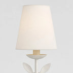 Lampa Ścienna Boho z Motywem Liści i Abażurem - 17
