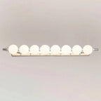 Lampa Ścienna do Lustra Nowoczesna z Okrągłymi Kloszami nad Lustro Łazienkowe - 4