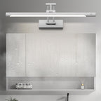 Lampa Ścienna Minimalistyczna do Łazienki z Czujnikiem Ruchu i Regulowanym Ramieniem - Biały - 100V-120V