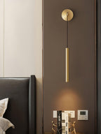 Lampa Ścienna Minimalistyczna z Cylindrycznym Kloszem na Kablu - 26