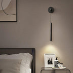 Lampa Ścienna Minimalistyczna z Cylindrycznym Kloszem na Kablu - 6