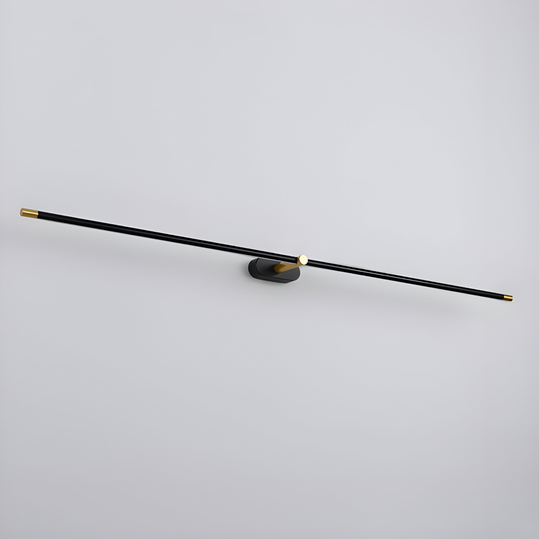 Lampa Ścienna Minimalistyczna z Obrotowym Ramieniem do Lustra i Obrazów - 10