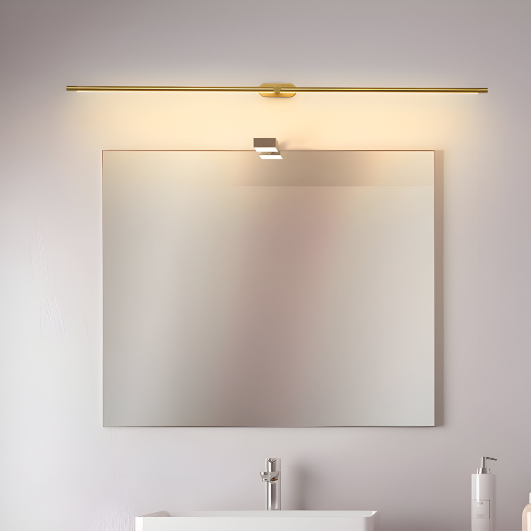 Lampa Ścienna Minimalistyczna z Obrotowym Ramieniem do Lustra i Obrazów - 7