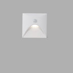 Lampa Ścienna Nowoczesna Minimalistyczna z Czujnikiem Ruchu do Ogrodu i na Schody - 100V–120V i Biały