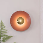 Lampa Ścienna Nowoczesna Minimalistyczna z Okrągłym Kloszem i Zintegrowanym LED - 11