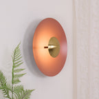 Lampa Ścienna Nowoczesna Minimalistyczna z Okrągłym Kloszem i Zintegrowanym LED - 15