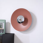Lampa Ścienna Nowoczesna Minimalistyczna z Okrągłym Kloszem i Zintegrowanym LED - 21