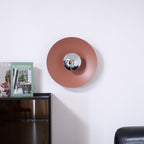 Lampa Ścienna Nowoczesna Minimalistyczna z Okrągłym Kloszem i Zintegrowanym LED - 22