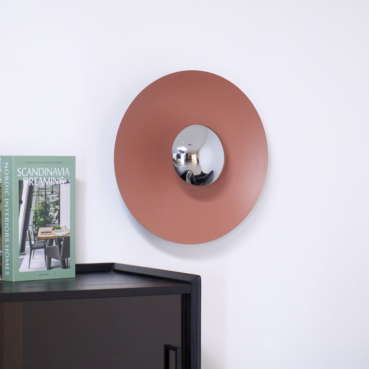 Lampa Ścienna Nowoczesna Minimalistyczna z Okrągłym Kloszem i Zintegrowanym LED - 23